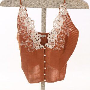 Free People lace tank